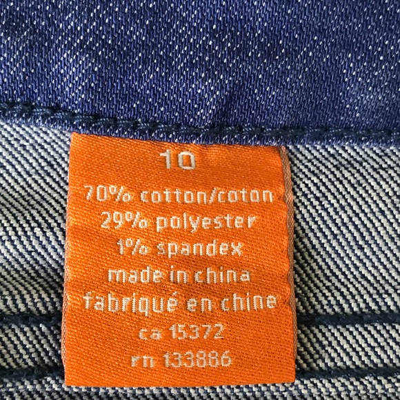 Joe Fresh Skinny Zip Ankle Jean Size 10 Women Blue - Picture 7 of 8